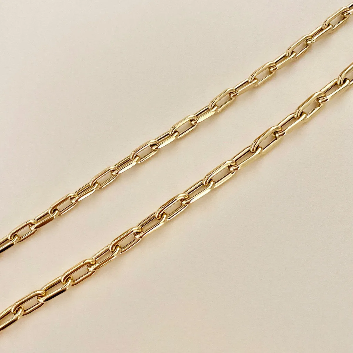 14K Grand Beverly Chain Bracelet