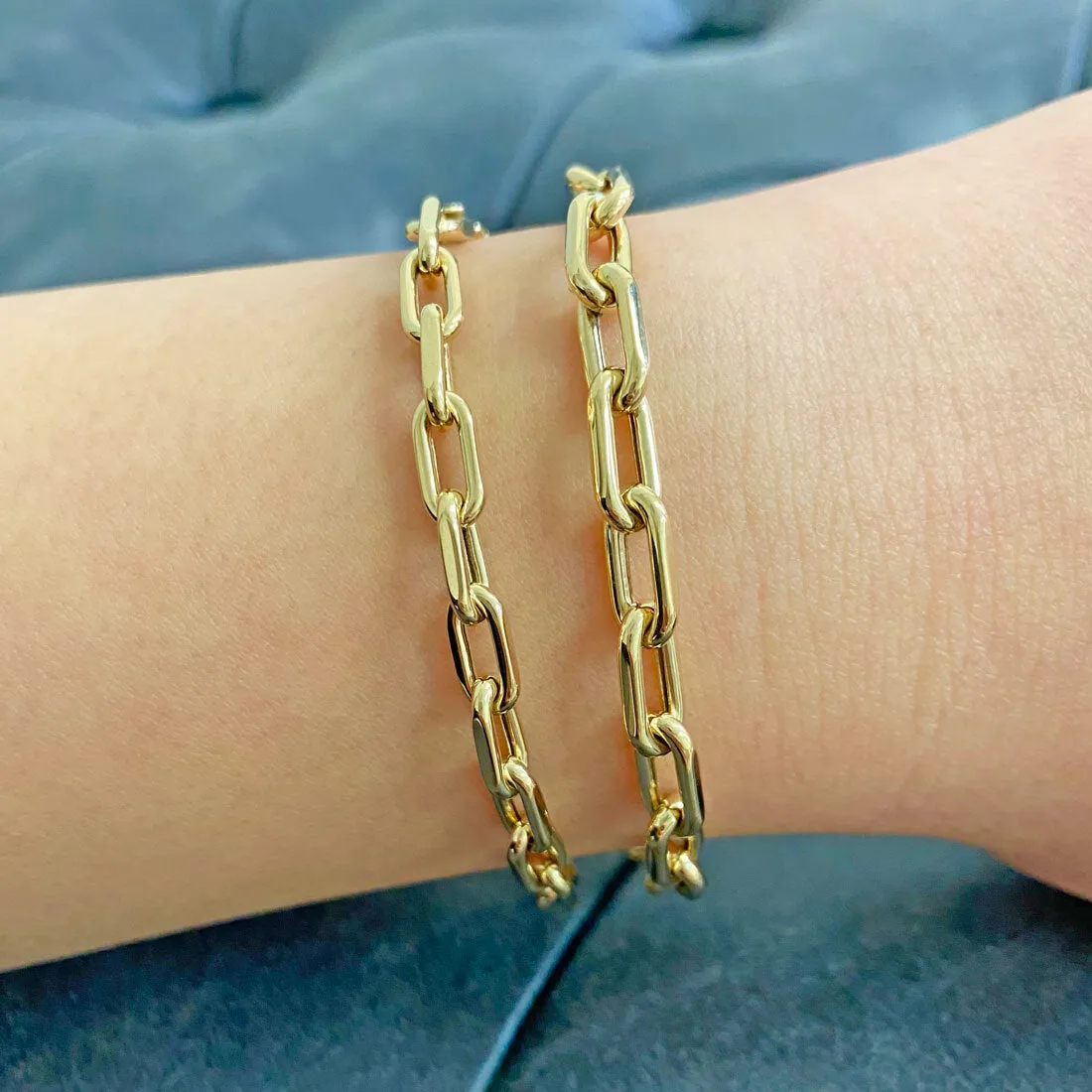 14K Grand Beverly Chain Bracelet