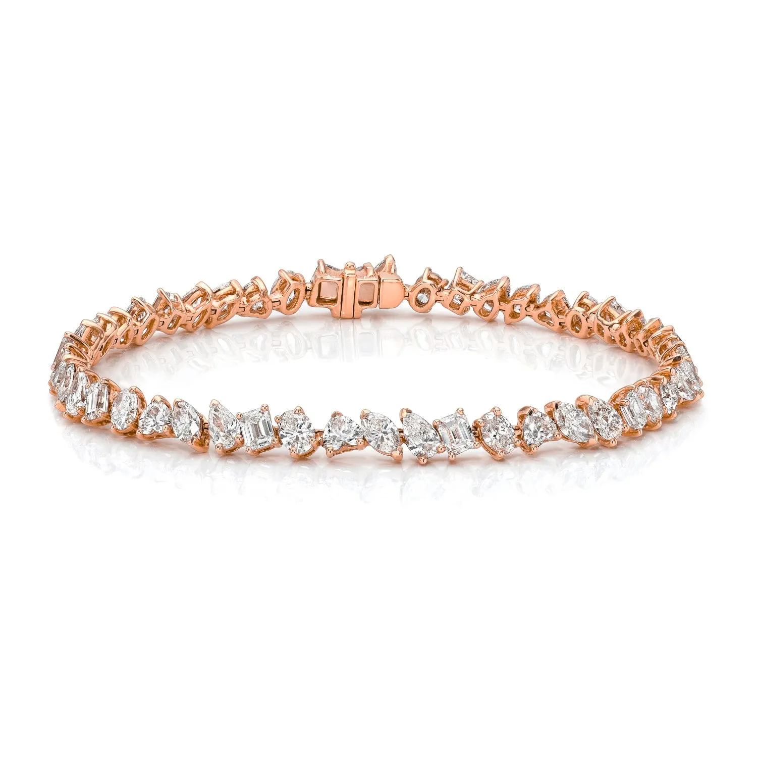 18k Fortuna Tennis Bracelet with Diamonds