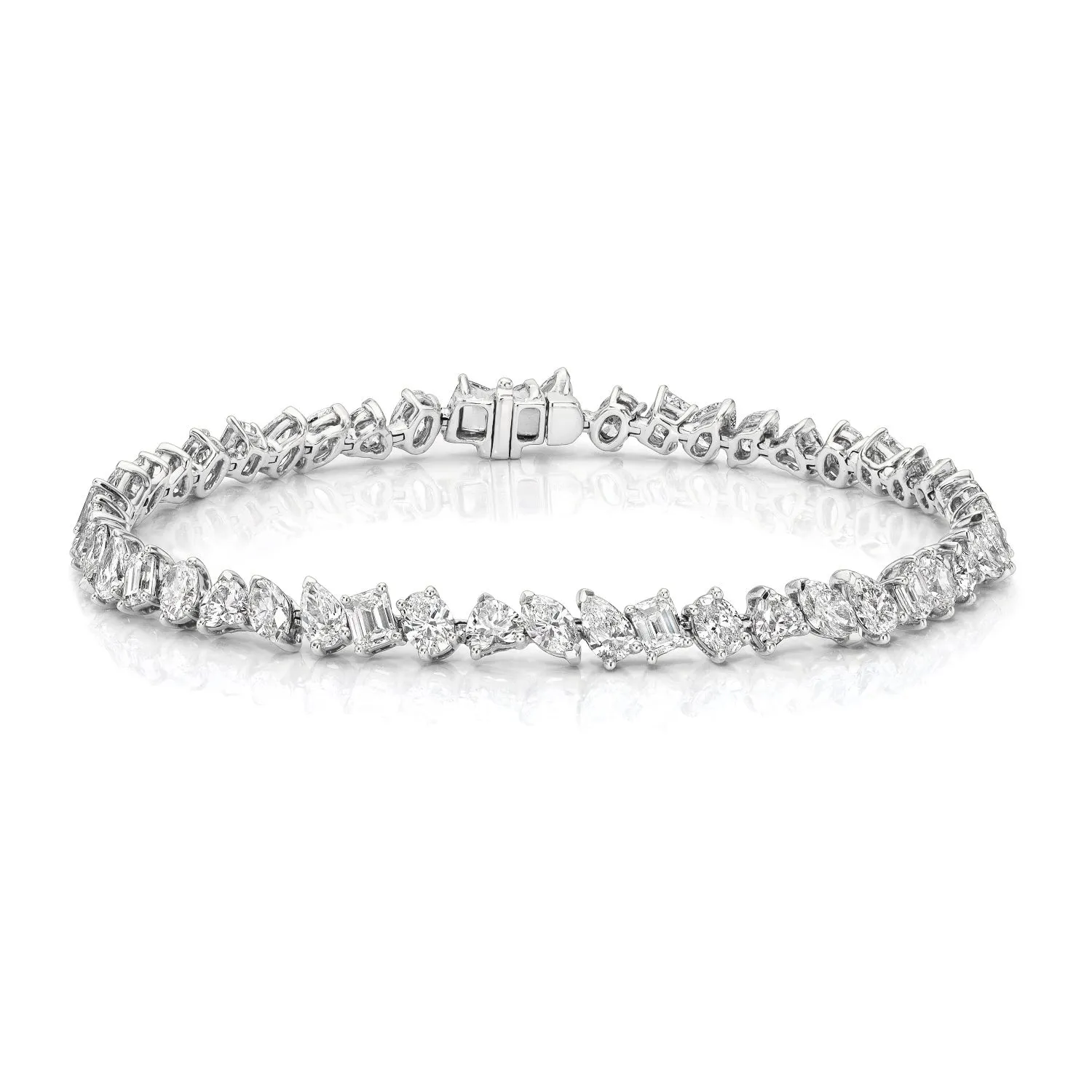 18k Fortuna Tennis Bracelet with Diamonds