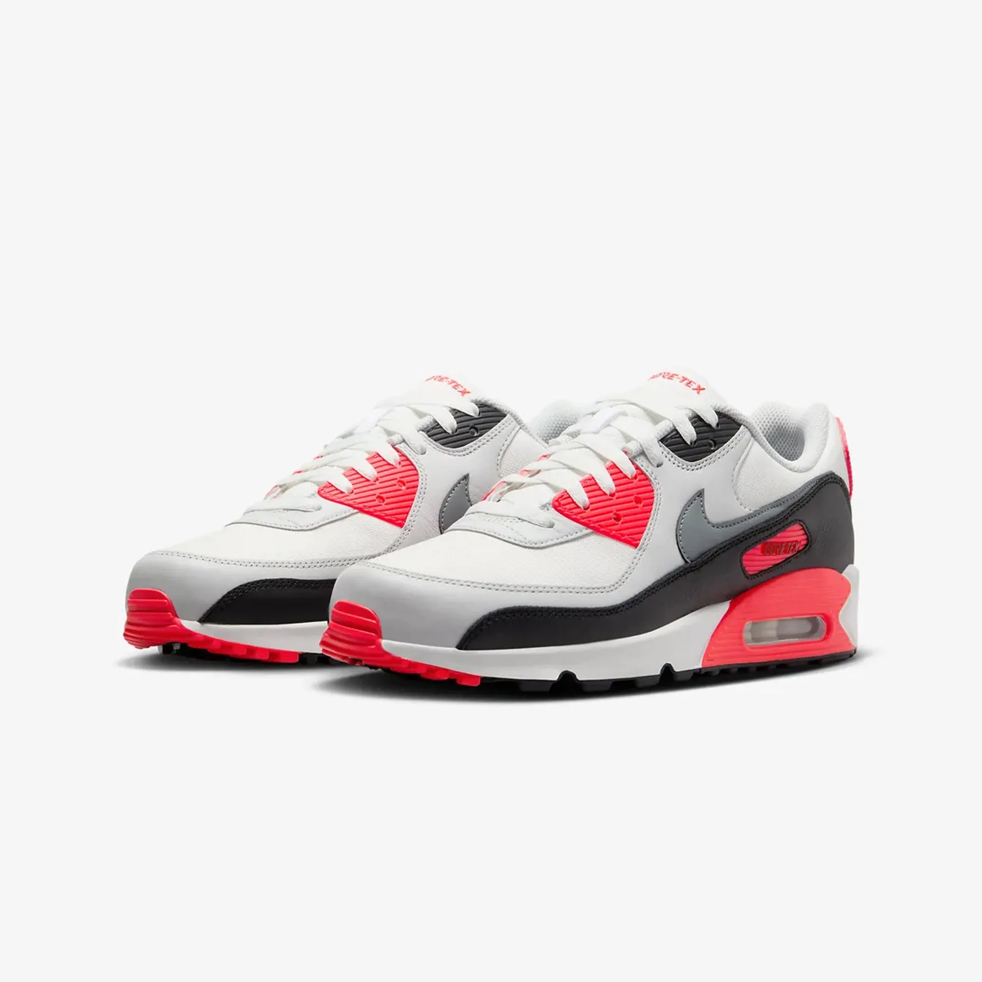 AIR MAX 90 GORE-TEX 'SUMMIT WHITE/COOL GREY-BRIGHT CRIMSON'