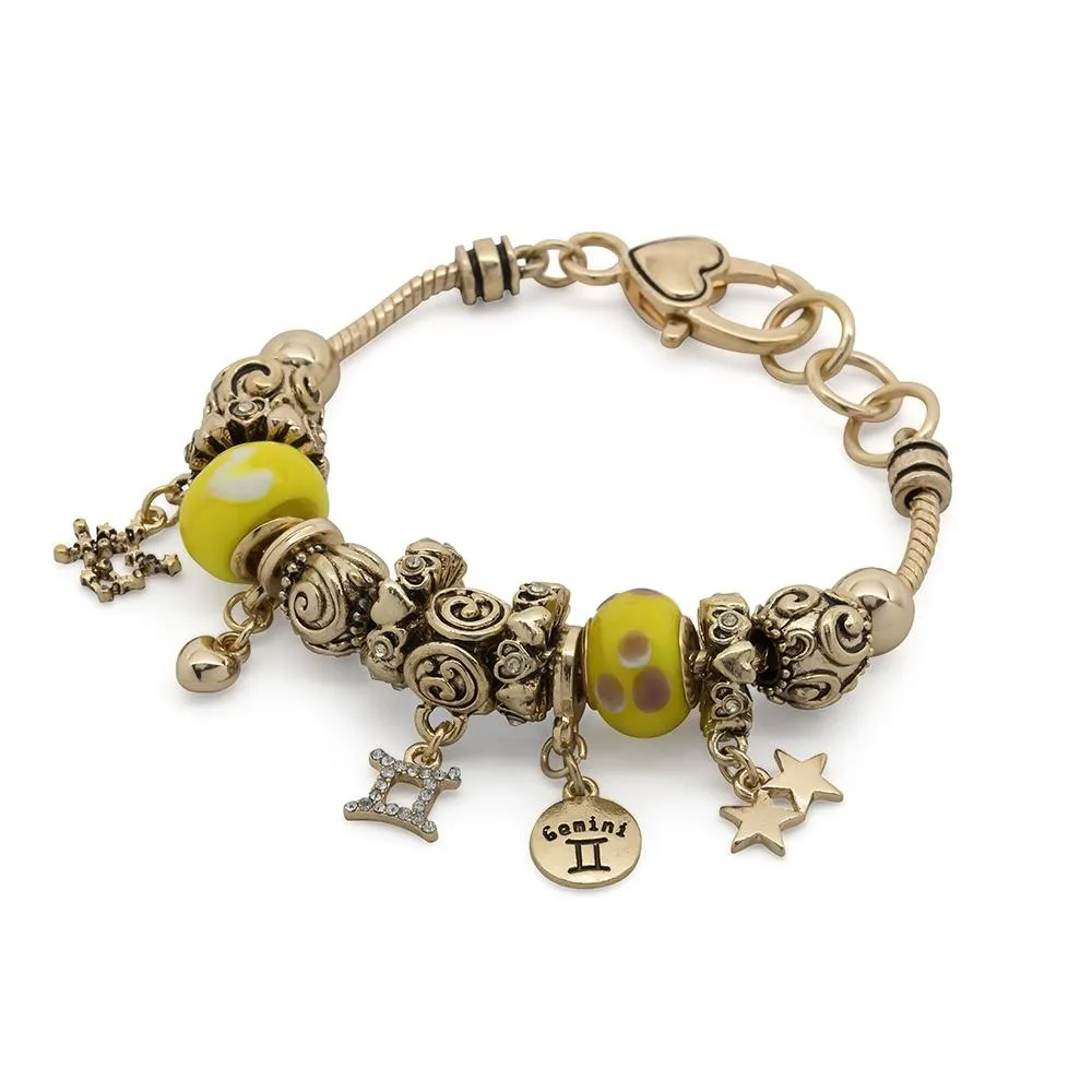 Charm Bracelet Zodiac 2 - Gemini