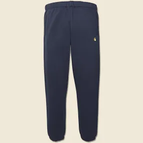 Chase Sweat Pant - Dark Navy/Gold