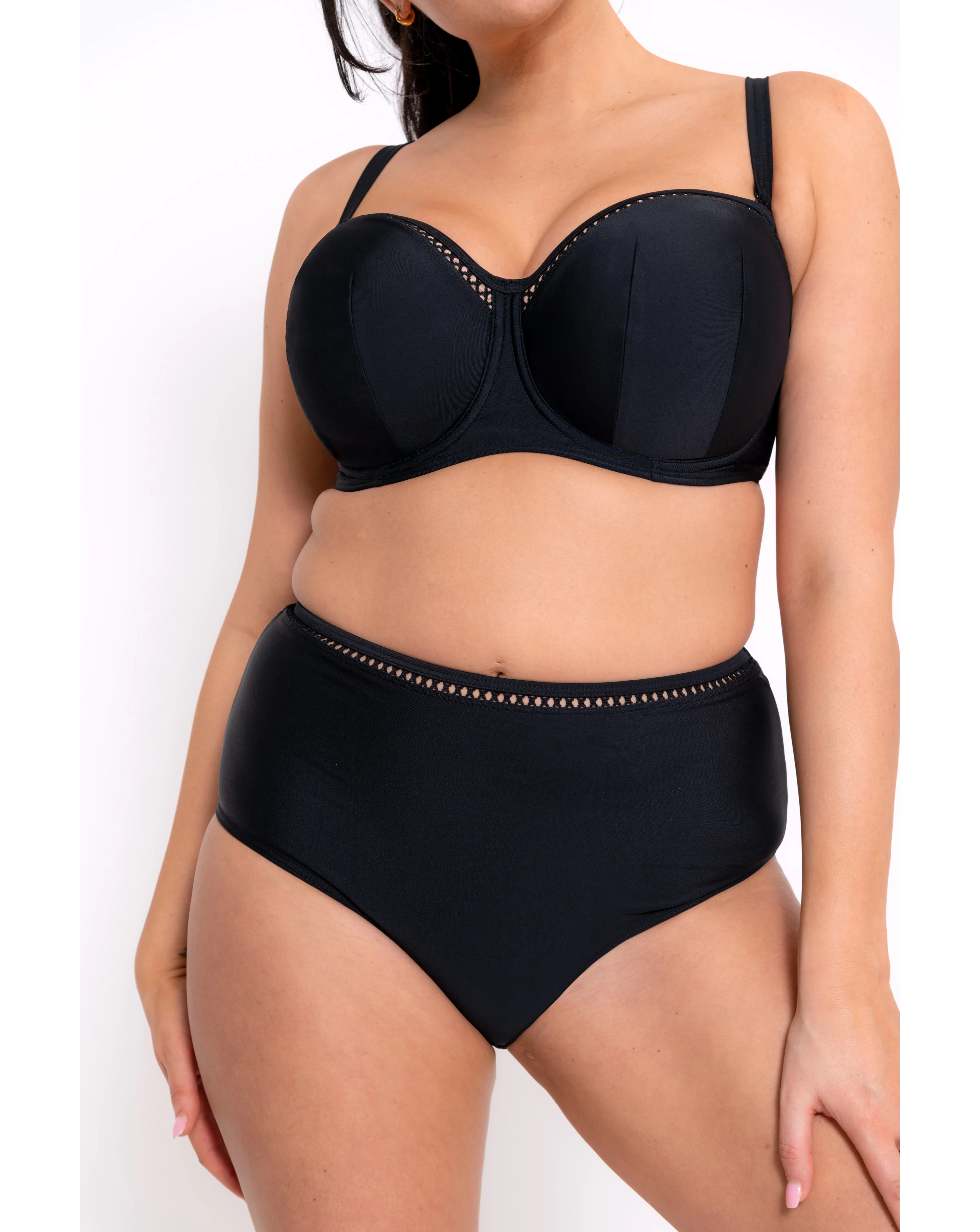 Curvy Kate First Class High Waist Bikini Bottom | Simply Be