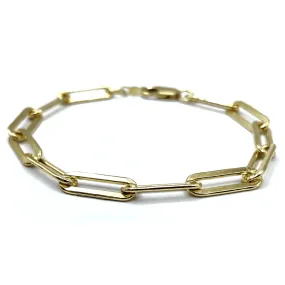 Essential Large Links Bracelet in 14k gold filled