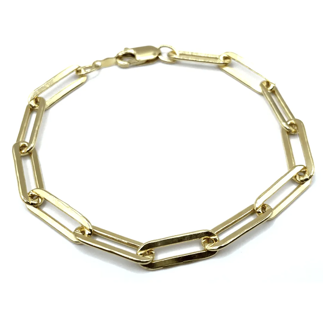 Essential Large Links Bracelet in 14k gold filled