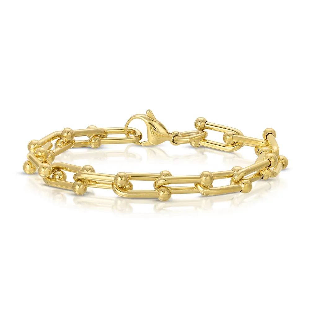 Hardware Gold Bracelet