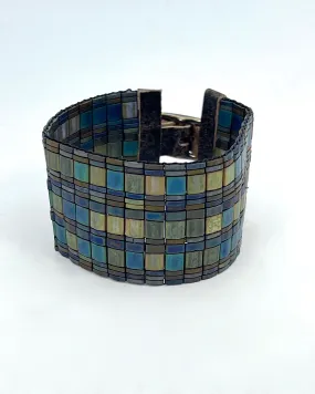 Julie Rofman Nova Handwoven Tile Bracelet