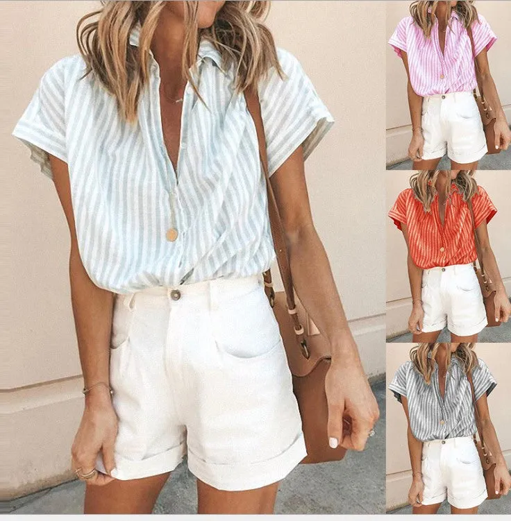 Loose Striped Shirt