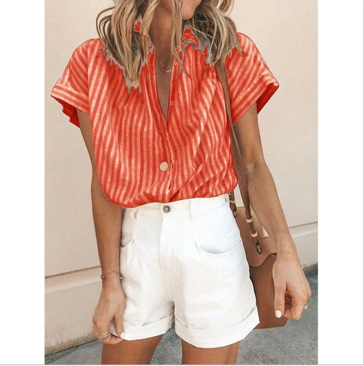 Loose Striped Shirt