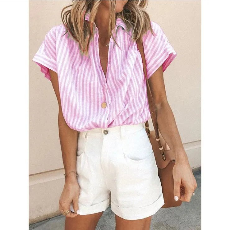 Loose Striped Shirt