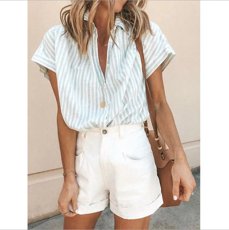 Loose Striped Shirt