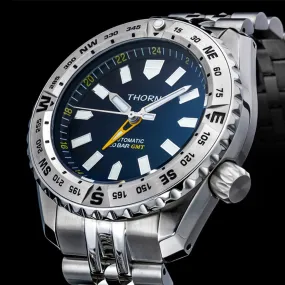 Men's Stainless Steel Luminous Sports Diver Automatic Mechanical Watch