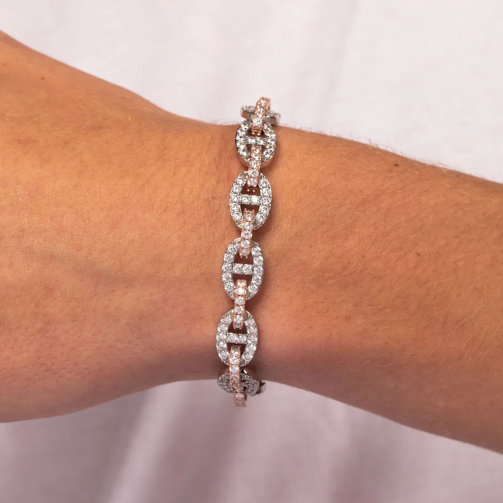 Micro Mariner Diamond Bracelet 10mm