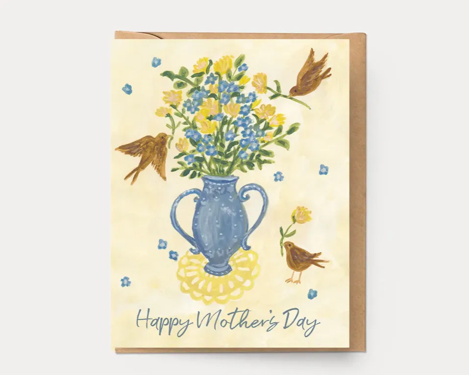 Mother's Day Flowers Card