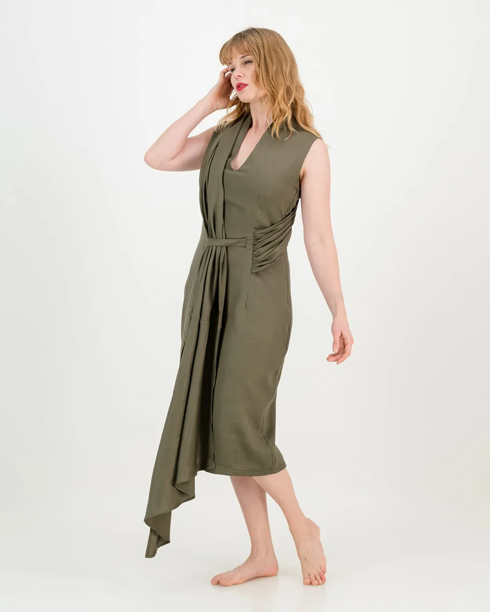 penelope dress - olive