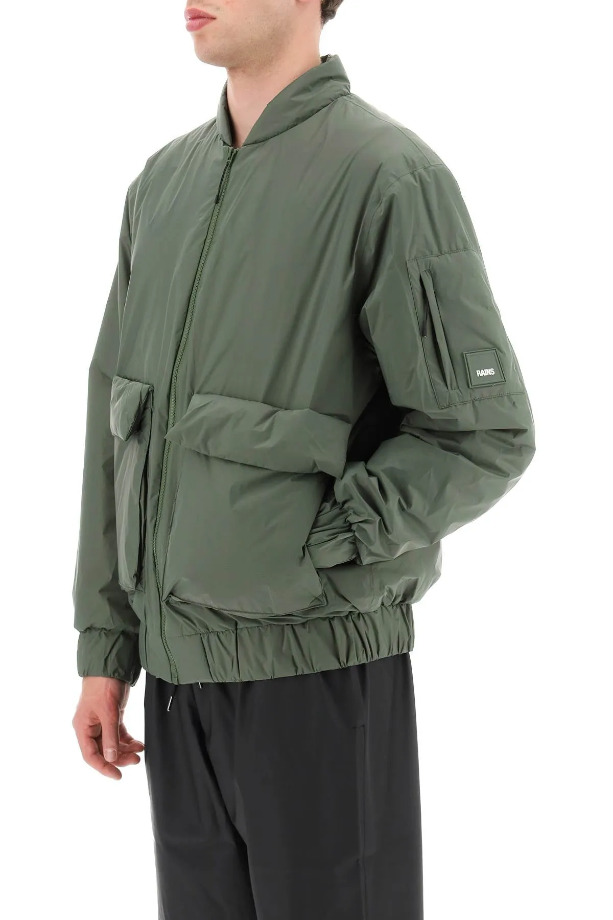 Rains fuse bomber jacket 15530 EVERGREEN