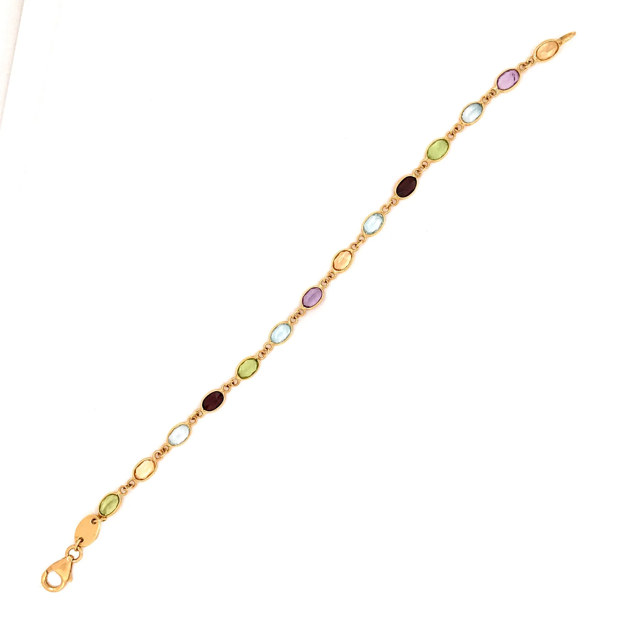 Semi Precious Candy Bracelet in 18k Gold