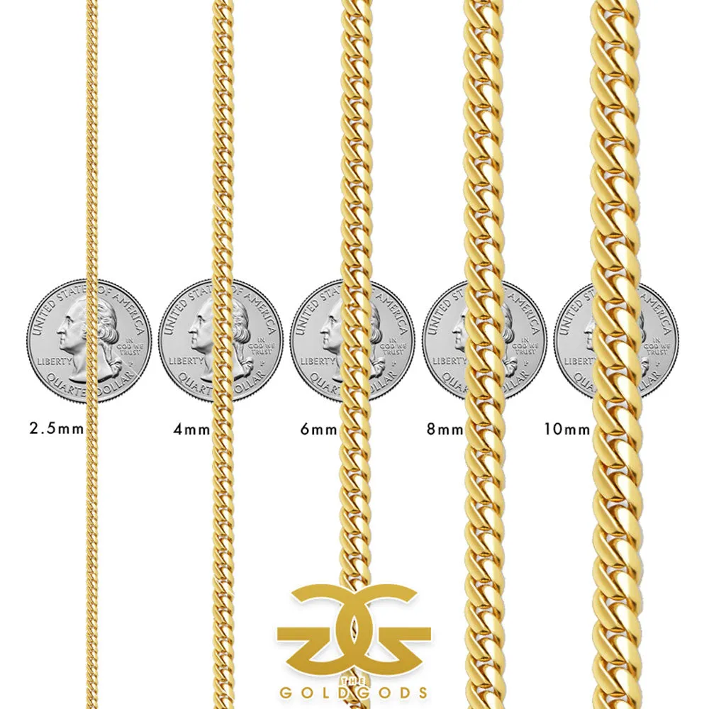 Solid Gold Cuban Link Bracelet