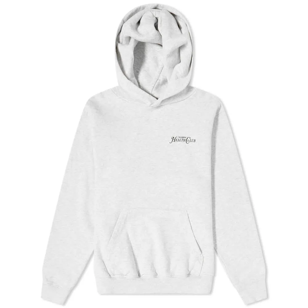 Sporty & Rich Rizzoli HoodieHeather Grey